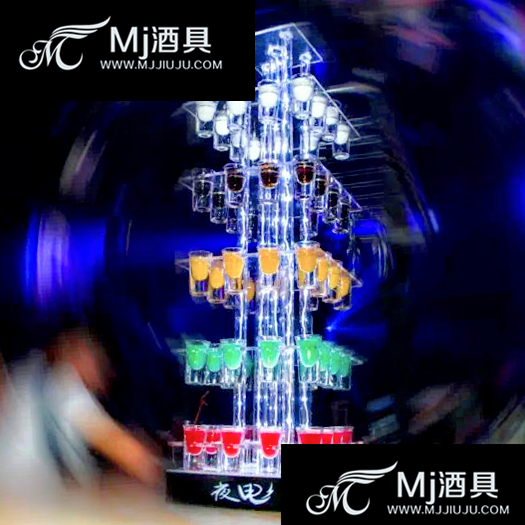 酒吧用品超级摩天楼五层鸡尾酒架LED发光杯架夜场镇店之宝子弹杯|msdalam kategori pinggan mangkuk, Flagon/Wineglass/Wine, Wine Racks - dari Buy2taobao.com untuk memberikan perkhidmatan ejen Taobao profesional membeli