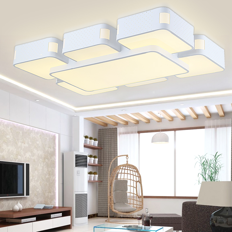 direct deal led Ceiling lamp rectangle a living room Restaurant bedroom Room Suction Light City of sky remote control Dimmingin the Decoration main material , Lamps , Ceiling category - from Buy2taobao.com to provide professional Taobao agent buy service
