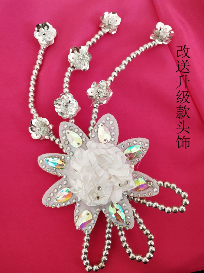 Nation Classical dance Headdress square dance show Headdress modern Yangge Dance stage perform dance Head flower ornamentsin the Sports/Yoga/Fitness/Fans supplies , Dance/Aerobics/Gymnastics , More kinds of dance , More Dance Accessories category - from Buy2taobao.com to provide professional Taobao agent buy service