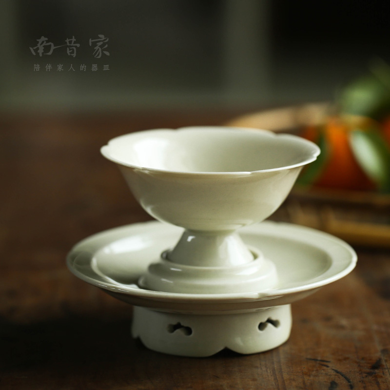 景德镇湖田窑宋韵六孔茶盏复刻古器手工茶具茶杯文人空间茶席茶器|ruв категории посуда, чайный сервиз, чашка - от Buy2taobao.com для оказания профессиональной услуги покупки агента Taobao