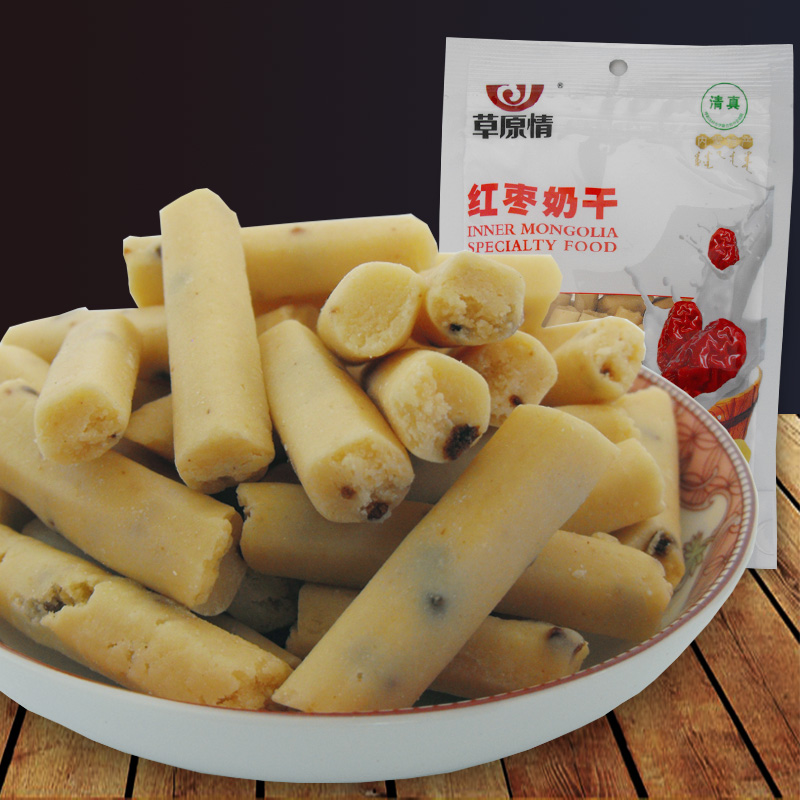 草原情 紅棗奶幹150g 內蒙特産 紅棗味果粒奶酪休閑食品零食小吃在類目 零食/堅果/特產, 奶酪/乳製品/, 內蒙古奶酪中 - 來自Buy2taobao.com提供專業的淘寶代購服務