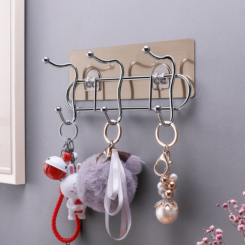 Punch holes Wall Hanging type clothes Hooks Coat hook No trace Shower Room Sticking hook After the door Hooks kitchen Hooksin the Storage consolidation , Family finishing equipment , Hook/Sticky hooks category - from Buy2taobao.com to provide professional Taobao agent buy service