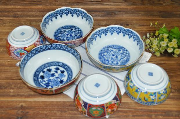 Japan Imported Underglaze APPLIQUE Ceramic bowl Arita Choi Jin lace Large Noodle bowl Rice bowlin the Tableware , Tableware , Bowl category - from Buy2taobao.com to provide professional Taobao agent buy service