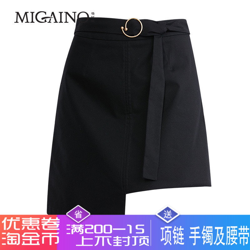 曼娅奴專櫃正品2018新款夏裝休閑複古高腰A字短款半身裙MI22EA098在類目 女裝/女士精品, 半身裙中 - 來自Buy2taobao.com提供專業的淘寶代購服務