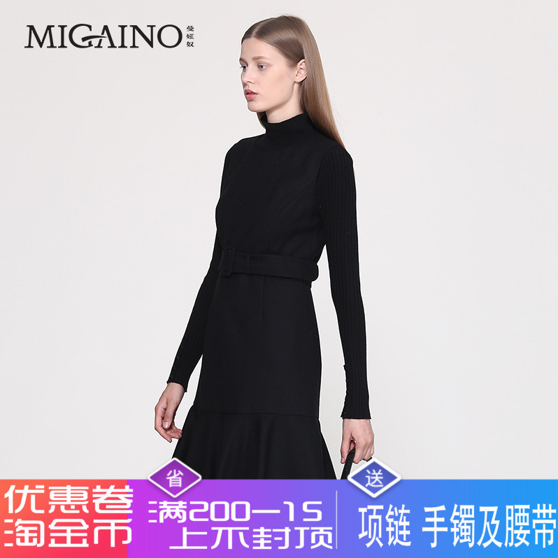 优惠曼娅奴商场同款2016新款冬装 无袖毛昵中裙连衣裙 MG4DA038在类目 运动服/休闲服装, 运动裙, 运动连衣裙中 - 来自Buy2taobao.com提供专业的淘宝代购服务