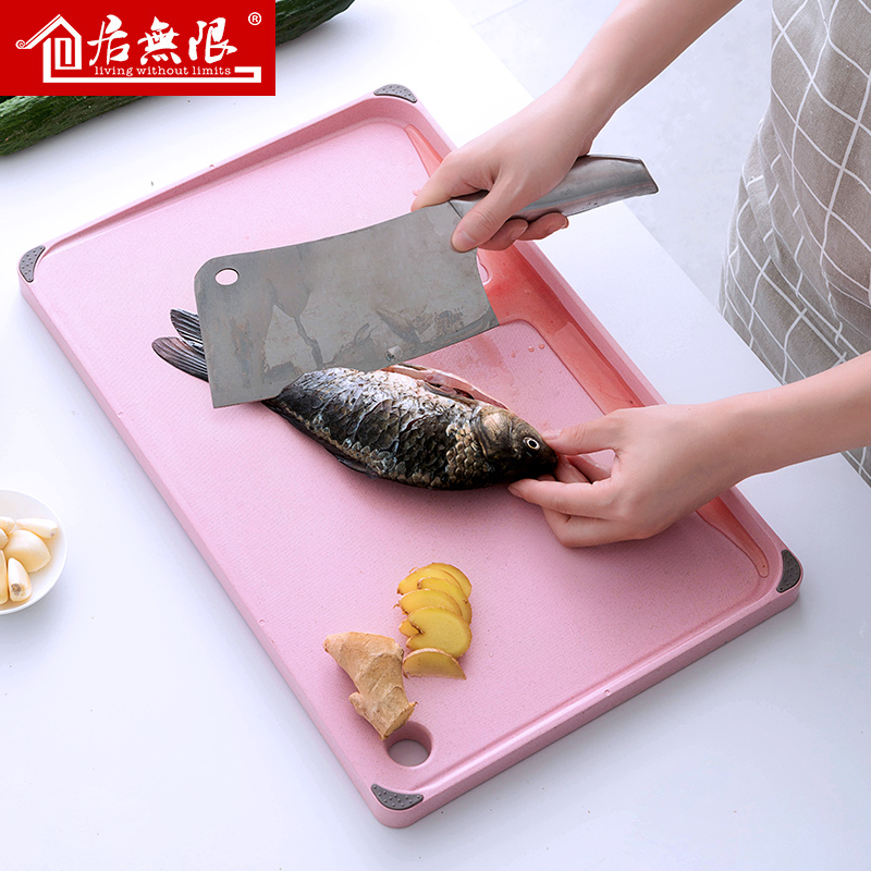 居无限小麦秸秆砧板防霉家用厨房切菜板水果熟食辅食案板塑料刀板|msdalam kategori dapur/memasak Appliances, memasak Appliances, lembaga memotong/papan pemotong - dari Buy2taobao.com untuk memberikan perkhidmatan ejen Taobao profesional membeli
