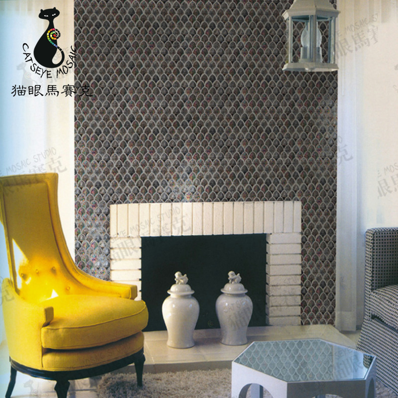 cat eye Ye's Fantasy Glass Mosaic background ceramic tile Jigsaw puzzle ROSE rose Parquet Wall stickers Mirror Building Materialsin the Decoration main material , Ceramic tile , Mosaics category - from Buy2taobao.com to provide professional Taobao agent buy service