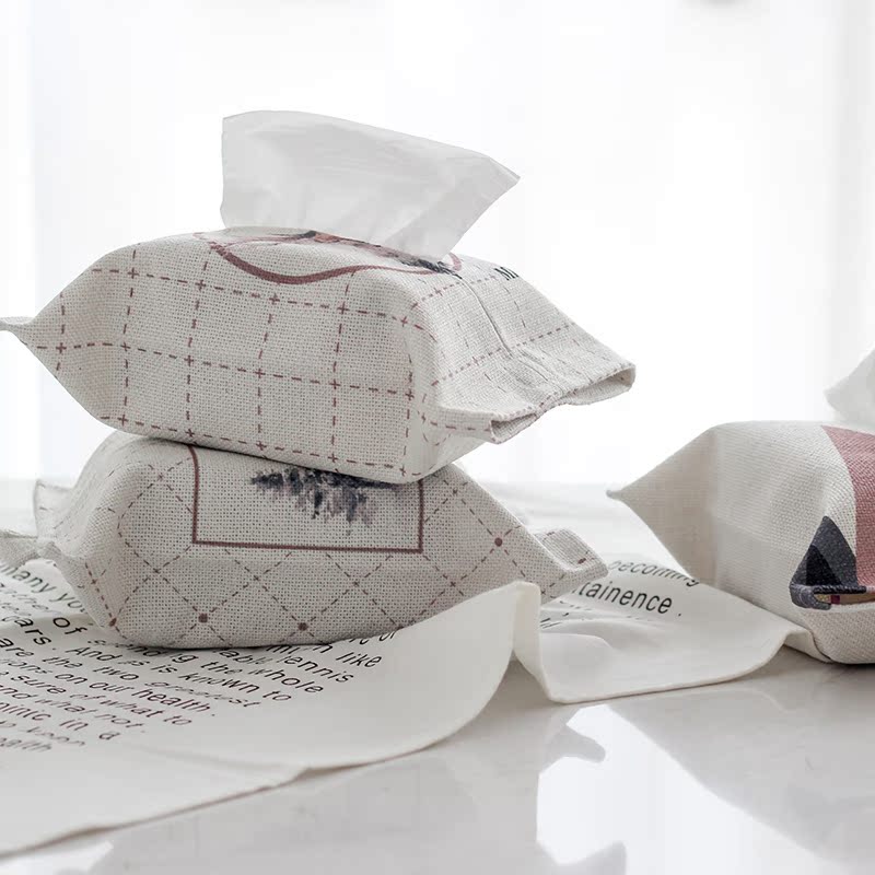 Fabric art Cotton and hemp Fabric art Hanging Towel sets Pumping bag TOILET kitchen a living room Tissue pack lovely Tissue boxin the Storage consolidation , Home Storage appliances , Pouch , Towel sets category - from Buy2taobao.com to provide professional Taobao agent buy service