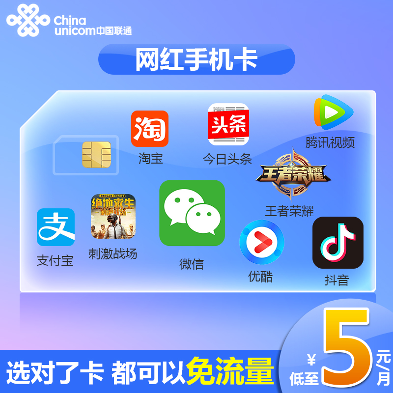 Qingdao, China Unicom 4G Mobile card Package Red Card Here Rice noodles Ali Bao card Flow cardin the Mobile Number/Packages/Value-added services , The new network phone number Package , China Unicom's new number package category - from Buy2taobao.com to provide professional Taobao agent buy service