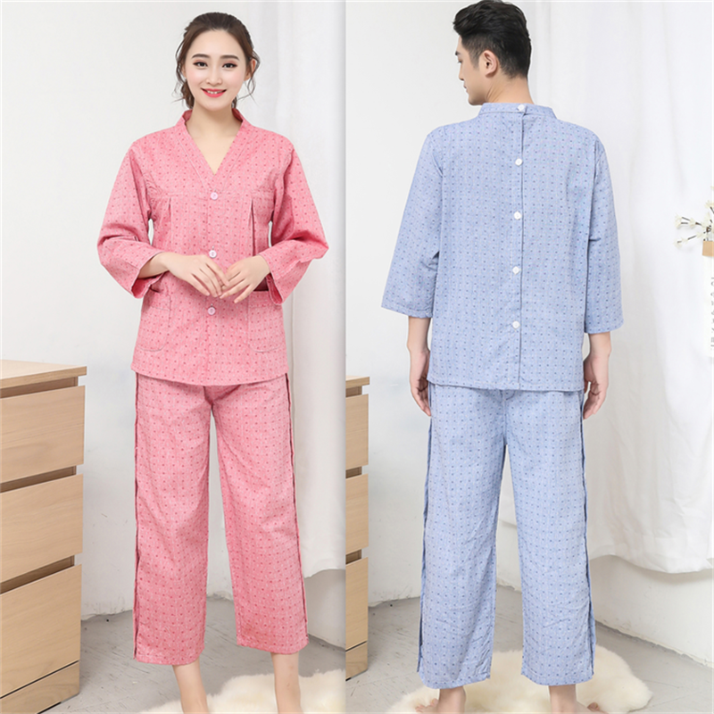 新款艾灸服前後開扣男女情侶款純棉針灸養生服中醫理療服汗蒸服包在類目 居家日用, 毛巾/浴巾/浴袍, 浴裙/浴袍/浴衣中 - 來自Buy2taobao.com提供專業的淘寶代購服務