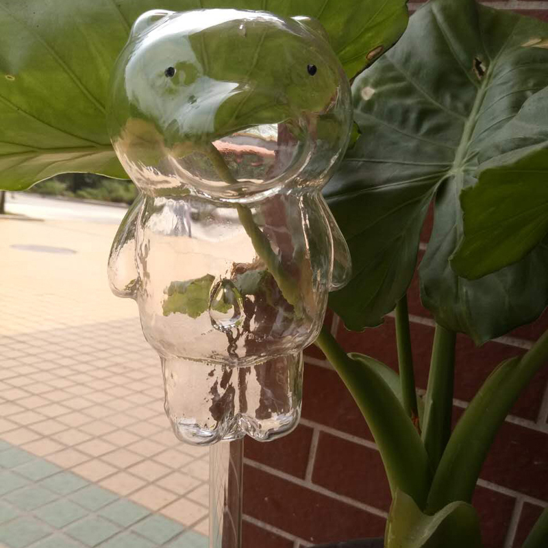 Little Bear modelling Jiaohua originality Glass Jiaohua Jiaohua gardening Lazy man Watering Watering decoratein the Flower delivery/Flowers simulation/Plants gardening , Gardening supplies , Watering/Watering can category - from Buy2taobao.com to provide professional Taobao agent buy service