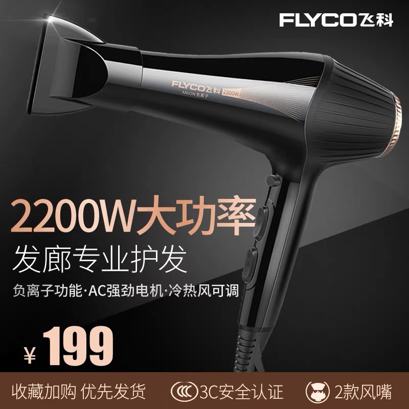 Flying Branch hair drier beauty salon Barber Shop high-power Hot and cold anion Mute Hair dryer household FH6101in the Personal Care/Health/Massage equipment , Hair Tool , Hair dryer category - from Buy2taobao.com to provide professional Taobao agent buy service