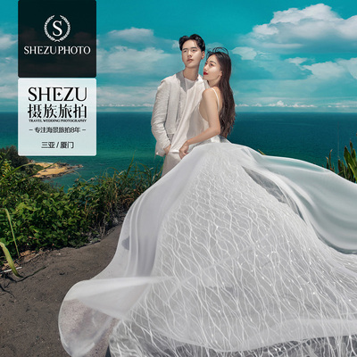 摄族旅拍婚纱摄影 三亚厦门丽江大理青岛大连深圳结婚照拍摄团购