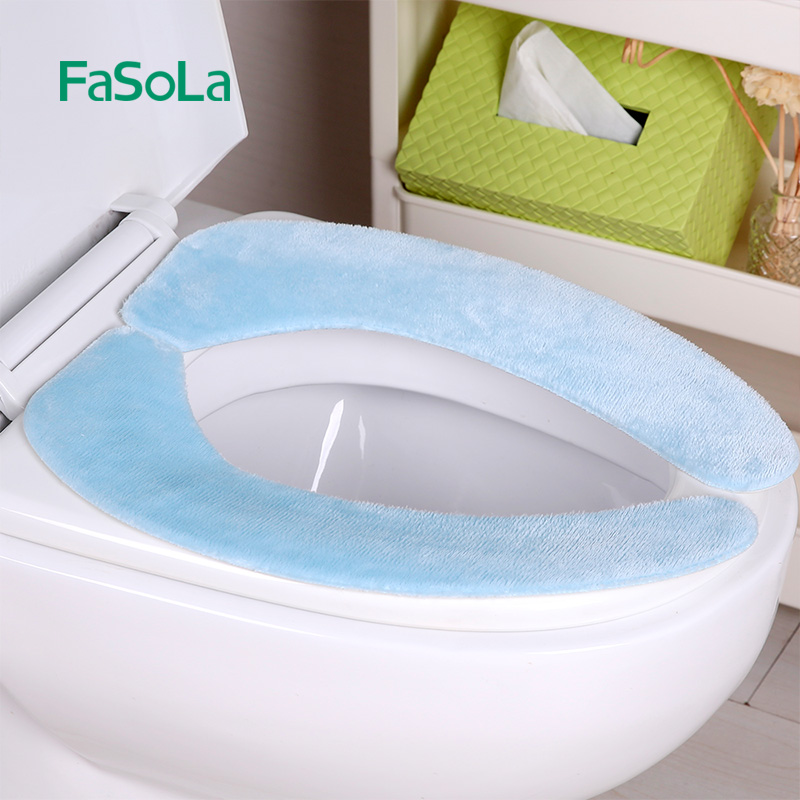 Fa So La Stick Toilet mat Toilet seat Flannel winter Toilet sets pedestal pan Winter cushionin the Family/Personal Cleaning Tools , Sanitary appliances/Bathroom accessories , Toilet sets/Toilet seat category - from Buy2taobao.com to provide professional Taobao agent buy service