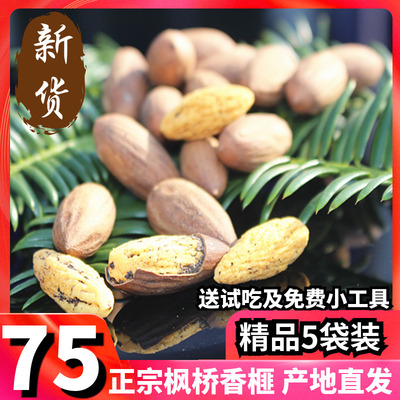 香榧子新货2019诸暨枫桥特产香榧特级总重500g袋装罐装坚果零食