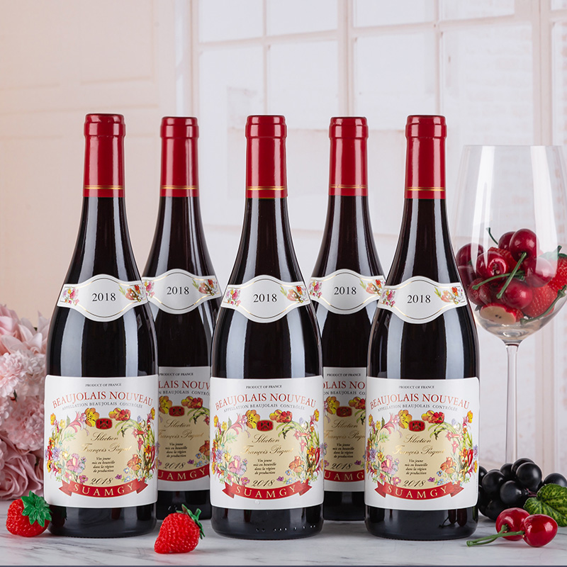 St. Chicago France Beaujolais AOC dry red wine Imported wine Original Imported wines FCL 6 installedin the Liquor , Wine category - from Buy2taobao.com to provide professional Taobao agent buy service
