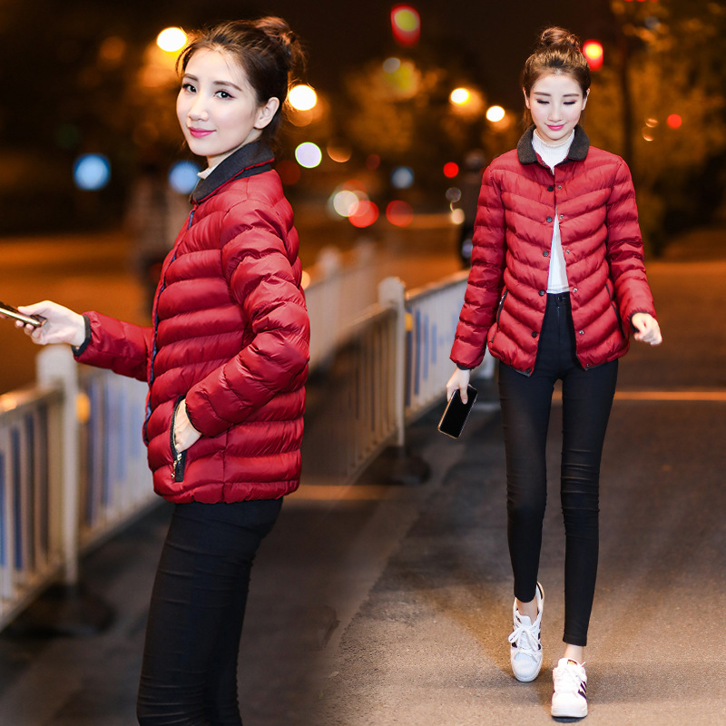 加大碼輕薄棉服女胖MM2018新款短款200斤寬松羽絨服棉衣冬裝外套在類目 女裝/女士精品, 羽絨服中 - 來自Buy2taobao.com提供專業的淘寶代購服務