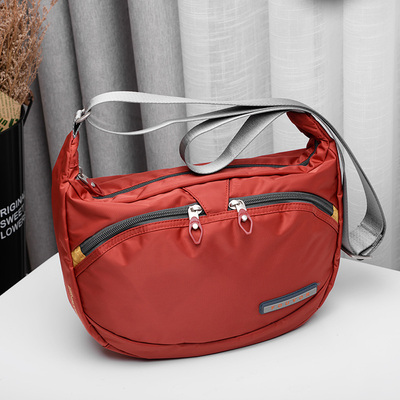 火狐尼龙女包个性小包牛津布包包休闲斜挎包时尚女士单肩包帆布包