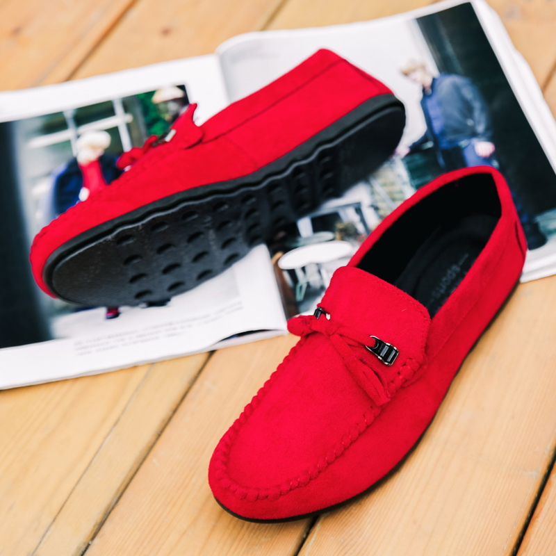 2019 Spring leisure time Men's Shoes Flat bottom ventilation Single shoes man Doug shoes Korean Edition Little Red Shoes A pedal Lazy shoesin the Men's Shoes, Low shoes category - from Buy2taobao.com to provide professional Taobao agent buy service