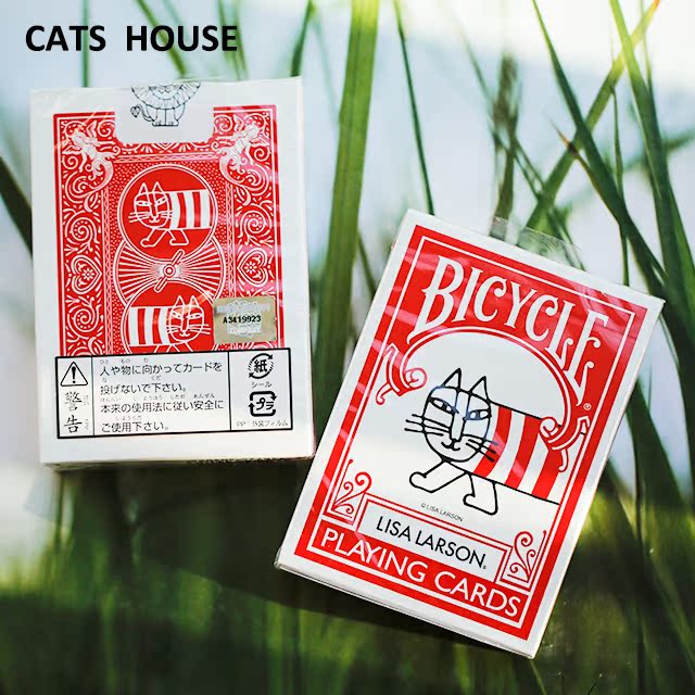 Cats House American system LISA LARSON poker BICYCLE Kitty Foreign importsin the Play mode/Anime/Periphery/cos/Board games , Chess/Board games , Poker category - from Buy2taobao.com to provide professional Taobao agent buy service