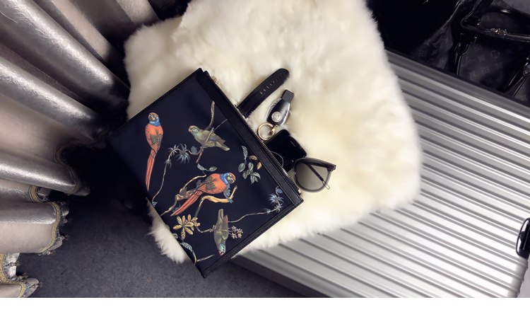 Ali man Travel Zipper section Handbag Jade Injection printing clutch bag Waterproof fabricin the Sports bag/Outdoor package/Fitting , Handbags category - from Buy2taobao.com to provide professional Taobao agent buy service