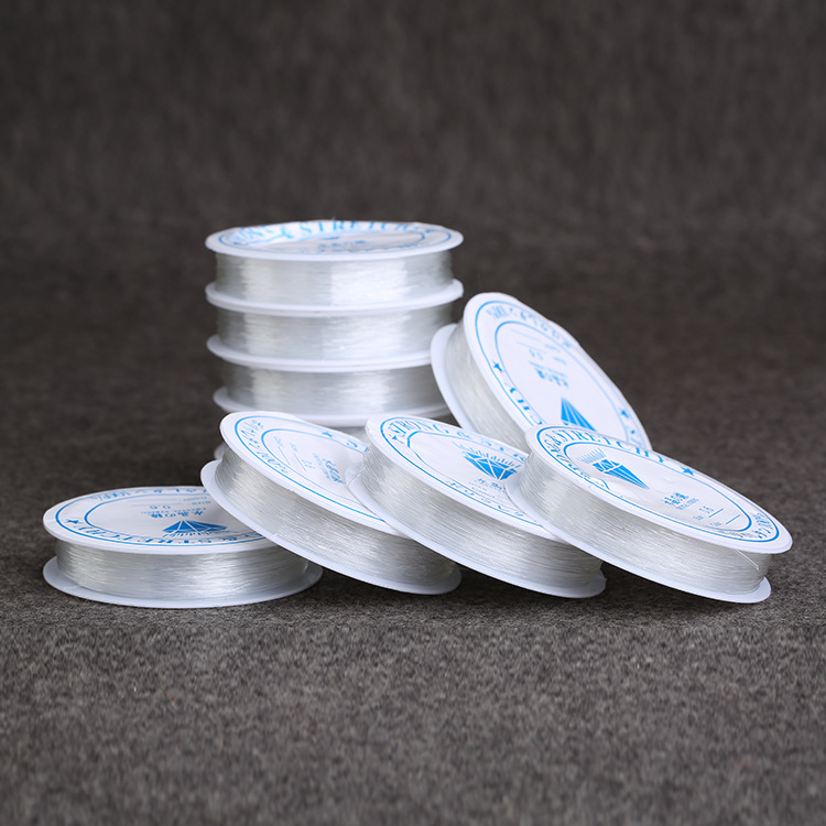 Wenwan Elastic force transparent white Crystal Line Elastic thread 0.8-1mm Hand string Rope Bracelet Beading Line feed diyin the Accessories/Fashion Jewelry, DIY Fitting , Line category - from Buy2taobao.com to provide professional Taobao agent buy service