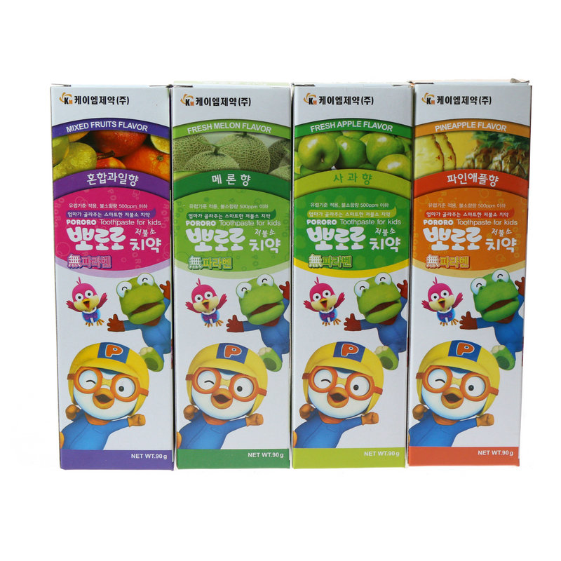 Korean imports Little penguin Children's Toothpaste (Mixed fruit pineapple Apple Cantaloupe)Four optionsin the Diapers/Care/Feeding/Push lathe , Teether/Toothbrush/Toothpaste , Toothpaste category - from Buy2taobao.com to provide professional Taobao agent buy service
