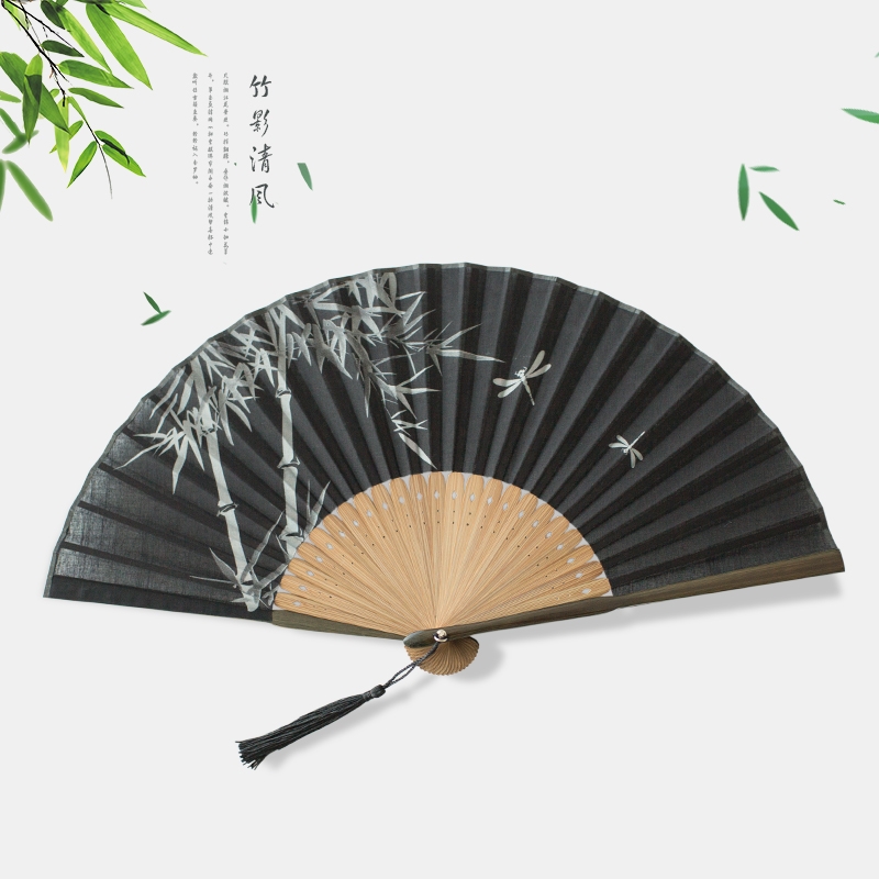 Chinese style Folding fan Ink court Folding fan classical technology gift Fan summer Daily black Folding fan Fanin the Home Daily , Fan/Mini Fan/Fitting/Ice pad/Ice stickers , Fan category - from Buy2taobao.com to provide professional Taobao agent buy service