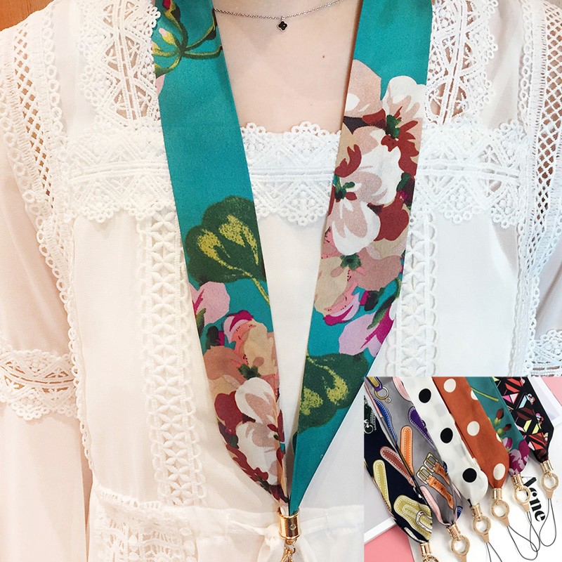superior quality mobile phone currency neck Lanyard personality Female models Silk scarf Ribbon Flower halter Long hangingin the 3C Digital Accessories, Cell Phone Accessories , Phone Accessories , Mobile phone pendant/Mobile phone chain category - from Buy2taobao.com to provide professional Taobao agent buy service