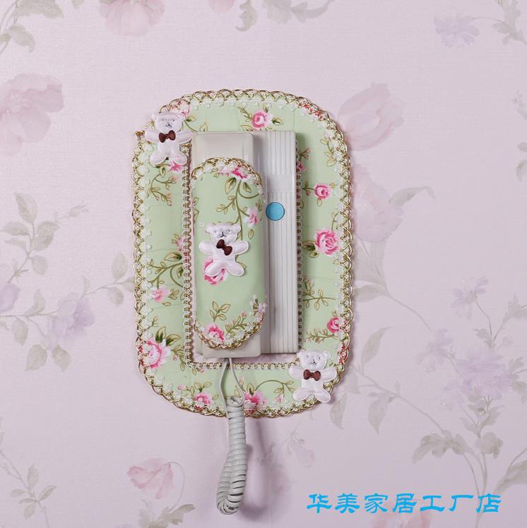 家用樓宇挂機卡通牆上可視門鈴電話機裝飾套貼蕾絲防水座機電子。在類目 居家布藝, 防塵保護罩, 電話套中 - 來自Buy2taobao.com提供專業的淘寶代購服務