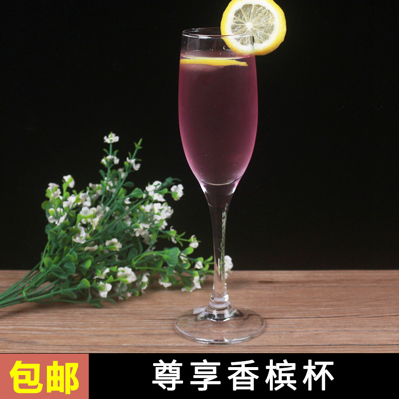 无铅水晶玻璃手工吹制红酒杯香槟杯气泡酒杯高脚杯子包邮在类目 餐饮具, 酒壶/酒杯/酒具, 酒杯中 - 来自Buy2taobao.com提供专业的淘宝代购服务