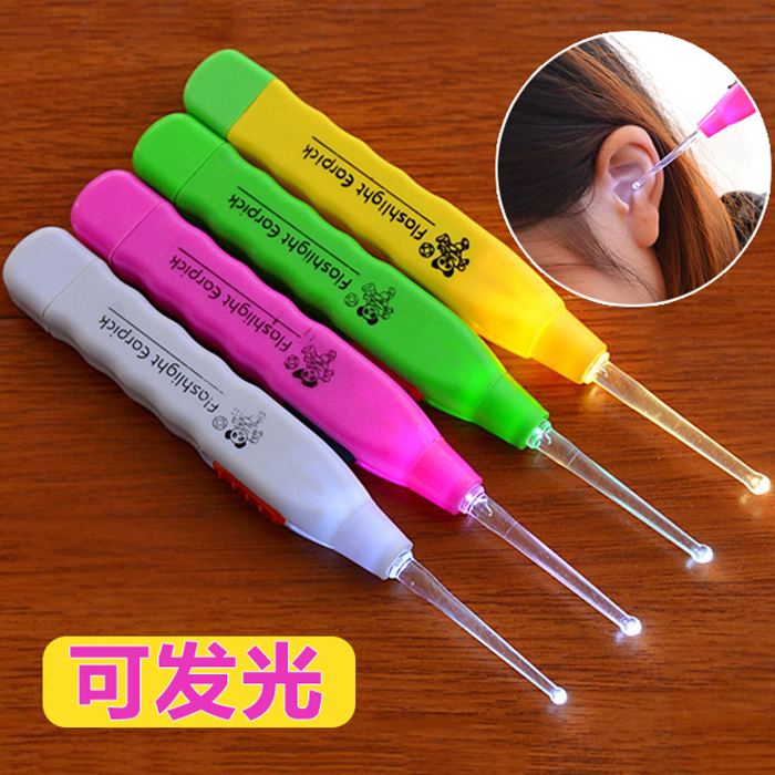 新款优质儿童发光耳勺防滑手柄带灯挖耳勺 送电池在类目 尿片/洗护/喂哺/推车床, 理发器/指甲钳/体温计等日常护理小用品, 宝宝耳勺/发光耳勺中 - 来自Buy2taobao.com提供专业的淘宝代购服务