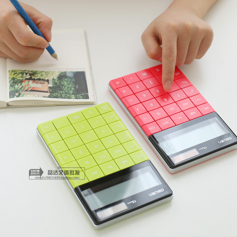包邮得力计算机1589直板按键办公型多功能创意计算器财务文具用品在类目 电子词典/电纸书/文化用品, 计算器中 - 来自Buy2taobao.com提供专业的淘宝代购服务