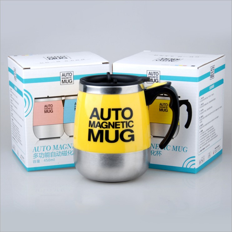 Stainless steel automatic Mixing cup Magnetized Cup originality Lazy man Coffee milk Magnetic force Electric Milk drink Mugin the Tableware , Cup/Cups/Kettle , Shaker category - from Buy2taobao.com to provide professional Taobao agent buy service