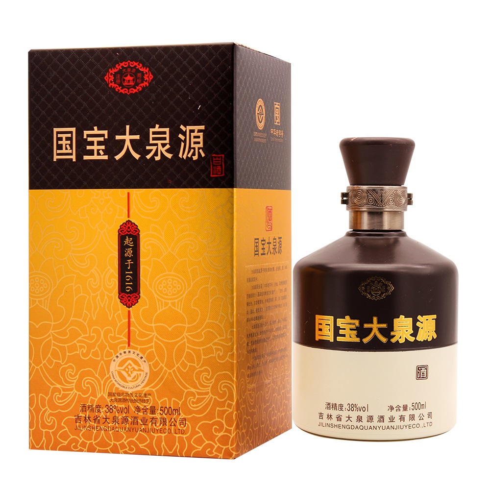 通化国宝大泉源白酒38度浓香型 东北粮食白酒 产地发货|ruв категории вино, самодельных спиртных напитков - от Buy2taobao.com для оказания профессиональной услуги покупки агента Taobao