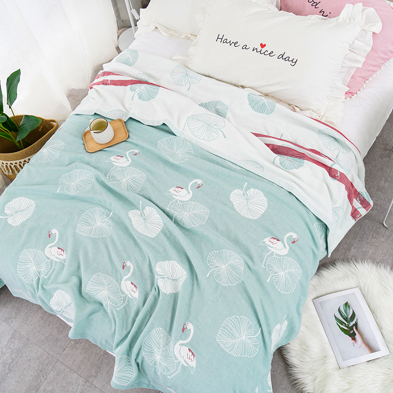 Towel pure cotton Single Double Gauze towel blanket Cotton is cool in the summer children baby Nap blanket summer quiltin the Bedclothes , Leisure blanket/Woolen blanket/Carpet category - from Buy2taobao.com to provide professional Taobao agent buy service