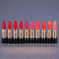 新菁纯柔润丝绒唇膏-哑光豆沙姨妈西柚吃土色