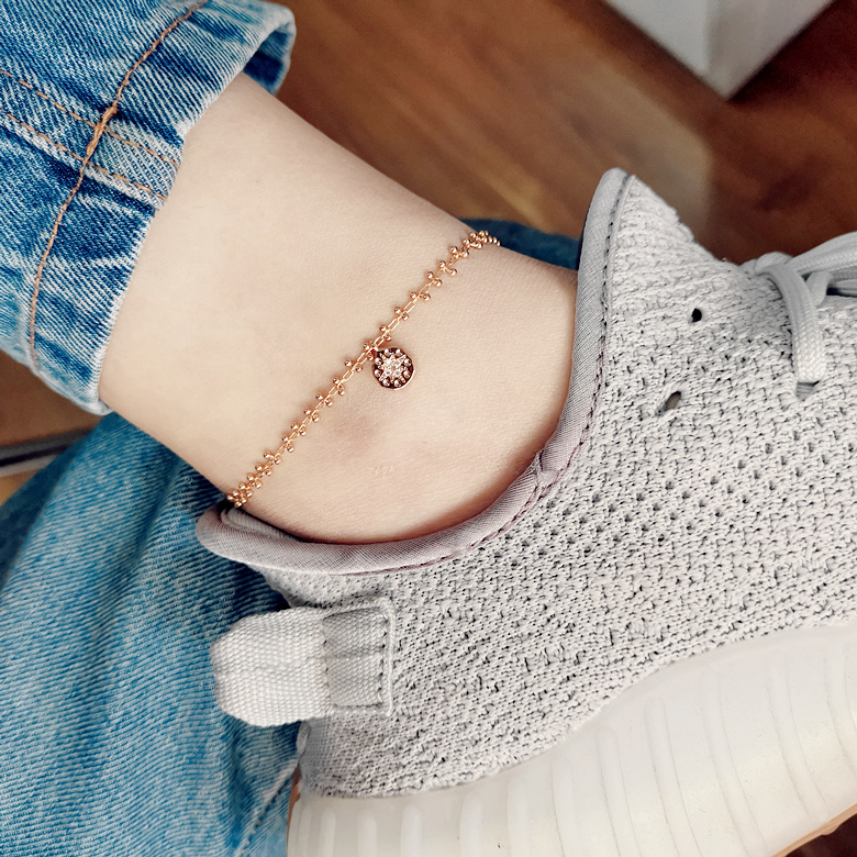 Good luck Sun god Gold coin Kim Beading Europe and America personality the republic of korea A small minority design Anklet Anklet children sexyin the Accessories/Fashion Jewelry, Anklets category - from Buy2taobao.com to provide professional Taobao agent buy service