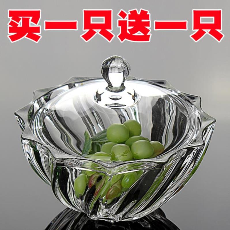 simple Lead-free Crystal glass Sugar bowl Storage tank decorate transparent Candy jar Fruit plate With cover European style Sugar Bowlin the Tableware , Coffee , Sugar bowl category - from Buy2taobao.com to provide professional Taobao agent buy service