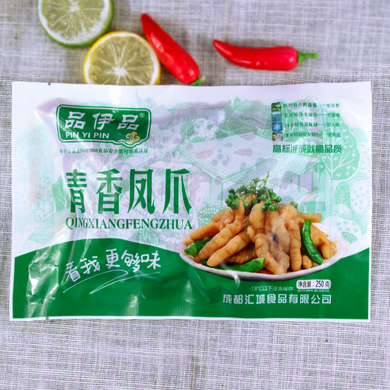 品伊品青香凤爪250g麻辣凤爪小吃冷凉菜休闲零食真空鸡脚开袋即食在类目 零食/坚果/特产, 牛肉干/猪肉脯/卤味零食, 鸡肉零食中 - 来自Buy2taobao.com提供专业的淘宝代购服务