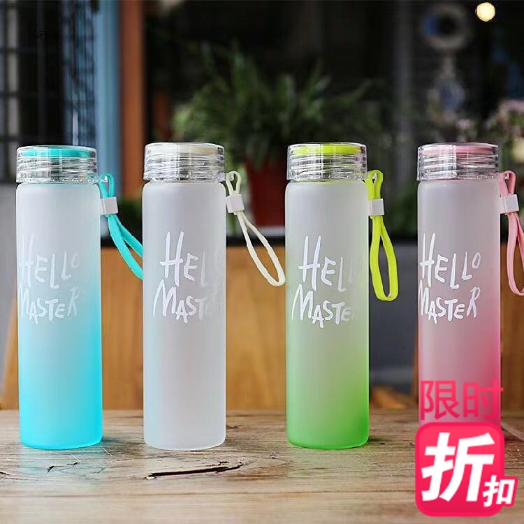 耐熱漸變色玻璃水杯女學生韓版可愛杯子男家用保溫杯茶杯網紅兒童在類目 餐飲具, 杯子/水杯/水壺, 保溫杯中 - 來自Buy2taobao.com提供專業的淘寶代購服務