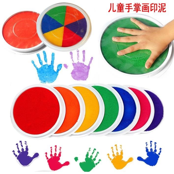 彩色成人印尼手帐快干印台套盒立体印泥礼手型五彩手脚脚丫手印脚|msdalam kategori Kamus elektronik/buku kertas elektronik/alat tulis, bekalan sekolah setiap hari, inkpad indah - dari Buy2taobao.com untuk memberikan perkhidmatan ejen Taobao profesional membeli