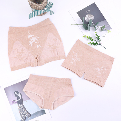 2条装纯棉高弹防走光安全裤女棉质柔软中低腰平角打底内裤安全裤