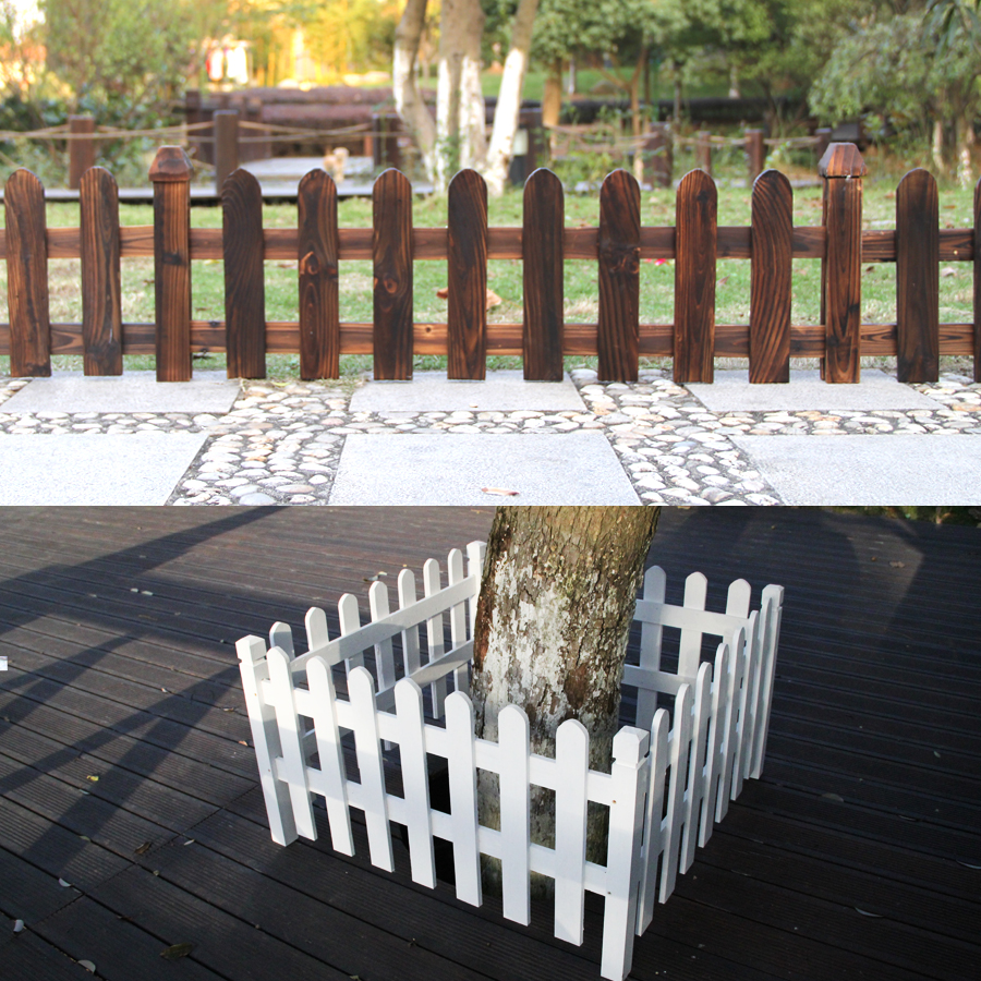 Upgraded version white fence Special wooden fence/Carbonize Anticorrosive wood enclosure /3 Height Coordination Stakesin the Flower delivery/Flowers simulation/Plants gardening , Gardening supplies , Large fence/Fences category - from Buy2taobao.com to provide professional Taobao agent buy service