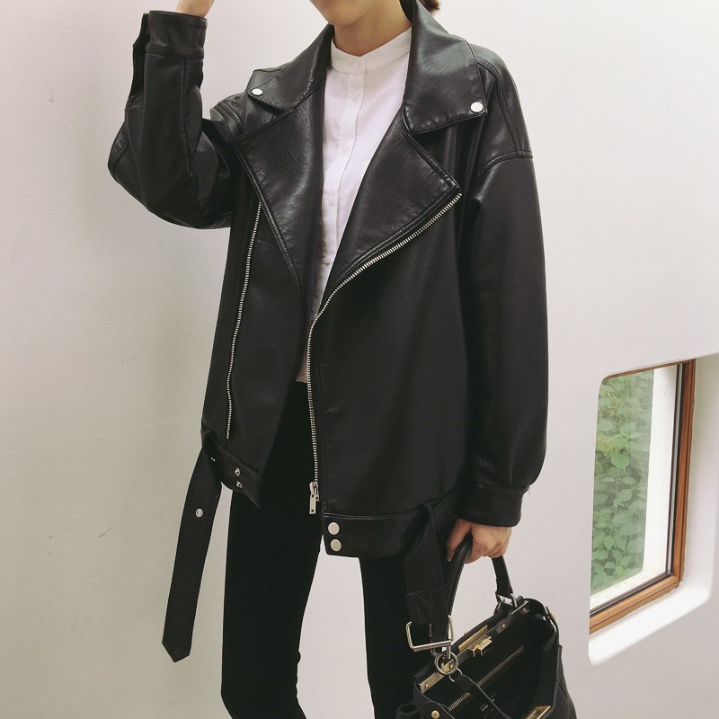 coat have cash less than that is registered in the accounts new pattern 2017 leather clothing Korean Edition locomotive spring and autumn leather jacket Easy bf Show thin student Versatilein the Women's clothing/Boutique , Leather clothing category - from Buy2taobao.com to provide professional Taobao agent buy service