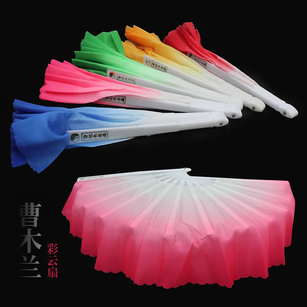 Choi Fan Dancing fan show Mulan fan Dance fan Peacock Fan Plastic fan Younger fans Gradient colorin the Sports/Yoga/Fitness/Fans supplies , Dance/Aerobics/Gymnastics , More kinds of dance , More Dance Accessories category - from Buy2taobao.com to provide professional Taobao agent buy service