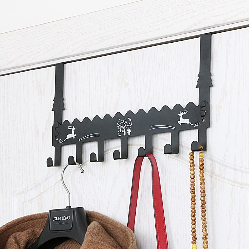 Punch holes Hooks Stands pylons After the door practical bedroom Clothes hook Row hook behind originalityin the Storage consolidation , Family finishing equipment , Hook/Sticky hooks category - from Buy2taobao.com to provide professional Taobao agent buy service