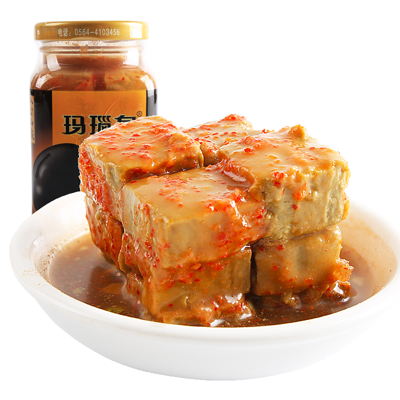 【满29包邮】八公山豆腐乳佐餐菜玛瑙泉黑豆腐乳280g/瓶在类目 粮油米面/南北干货/调味品, 调味品/果酱/沙拉, 豆腐乳中 - 来自Buy2taobao.com提供专业的淘宝代购服务
