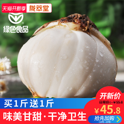 买1送1陇萃堂兰州鲜百合500g甜百合非特级农家新鲜百合四头皇