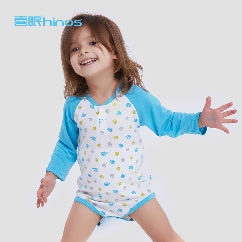 喜眠hinos宝宝睡衣春秋款排汗长袖三角婴儿包屁爬服男女儿童内衣在类目 童装/婴儿装/亲子装, 连身衣/爬服/哈衣中 - 来自Buy2taobao.com提供专业的淘宝代购服务